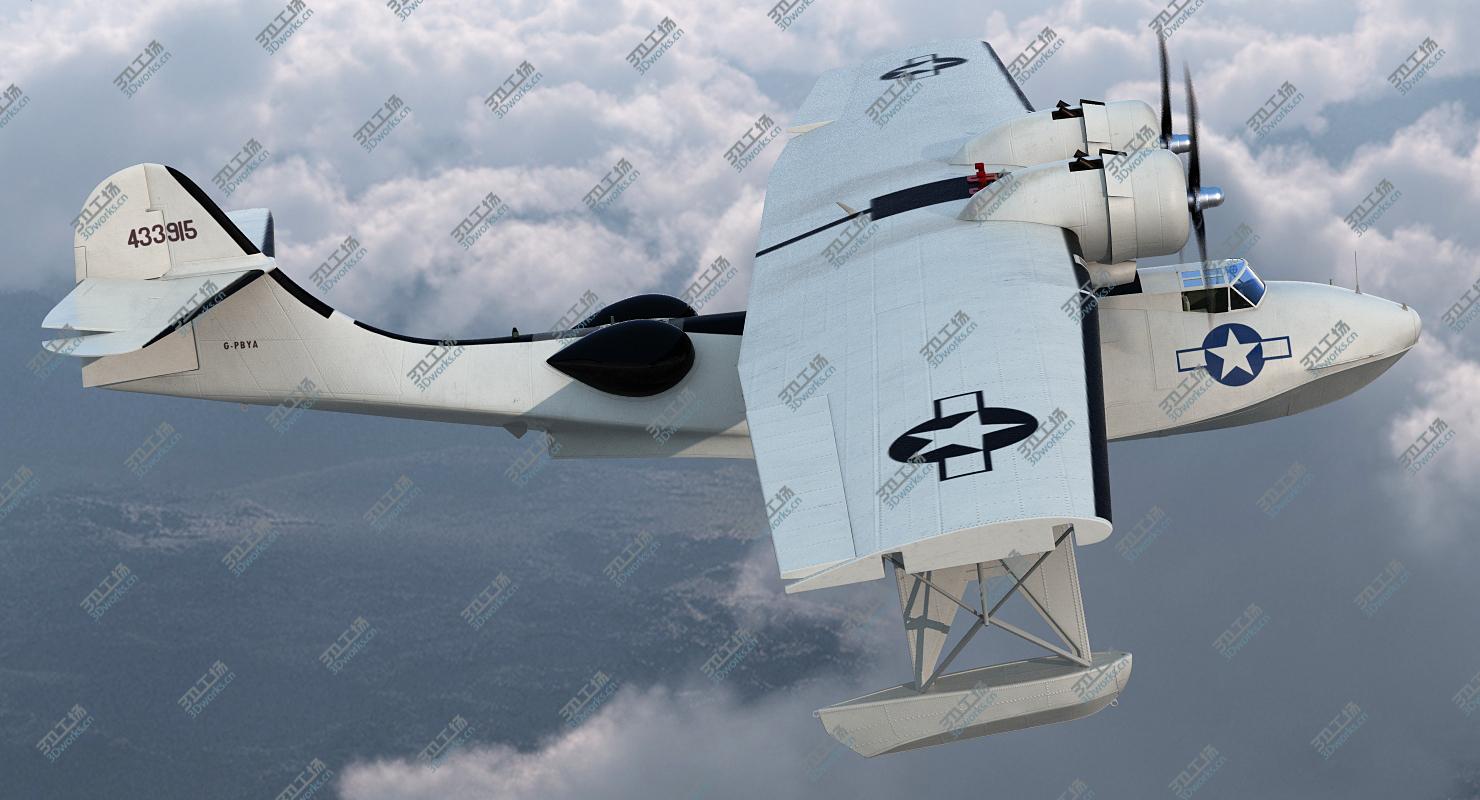 images/goods_img/20210319/Flying Boat Consolidated PBY Catalina WWII 3D model/5.jpg